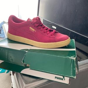 Puma suede sneakers